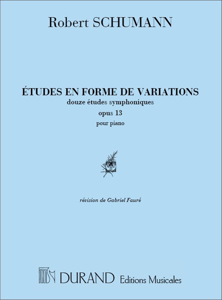 Etudes En Forme De Variations Op 13 Piano